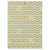 カラフルはパターン、波を抽出します クリップボード (裏面)