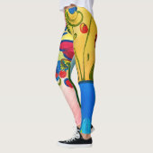 カラフルはレギンスを抽出します レギンス (左)