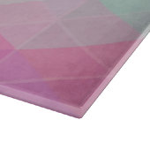 カラフルは三角形の背景を抽出します カッティングボード (角)