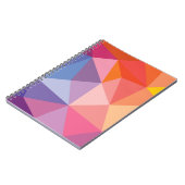 カラフルは三角形パターンを抽出します ノートブック (左側)