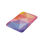 カラフルは三角形パターンを抽出します バスマット (アングル)