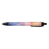 カラフルは三角形パターンを抽出します 黒ボールペン (ボトム)