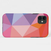 カラフルは三角形パターンを抽出します Case-Mate iPhoneケース (裏面(横))