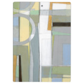 カラフルは幾何学的な形を抽出します クリップボード (裏面)