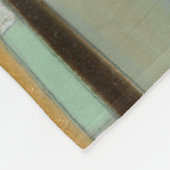 カラフルは幾何学的な形を抽出します フリースブランケット (角)