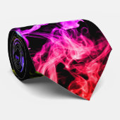 カラフルは煙-暗闇の虹--を抽出します ネクタイ (ロール)