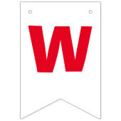 カラフルは結婚します私と-旗布の旗決定します バンティングフラッグ (第2の旗)