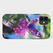 カラフルは蝶絵画を抽出します Case-Mate iPhoneケース (裏面(横))