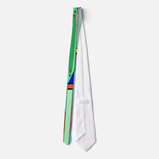 カラフルは首のタイを抽出します ネクタイ (裏面)