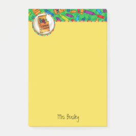 カラフルは4つx 6つをクレヨンで彩色します ポストイット