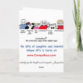 カラフルは「あ色相tiful」の個人に望みます カード (裏面)