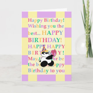 カラフルは「あ色相tiful」の個人に望みます カード