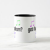 カラフルはFlugelhornを得ました マグカップ (中央)