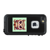 **カラフルふくろうちゃん** LifeProof iPhoneケース (裏面横)