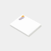 カラフルふく月 ポストイット (アングル)