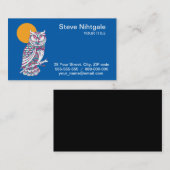 カラフルふく月 名刺 (正面/裏面)