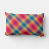 カラフルぼやけプモダンリ国 ランバークッション (裏面)