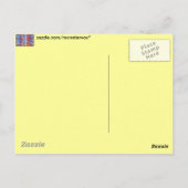 カラフルぼやけ灯 ポストカード (裏面)