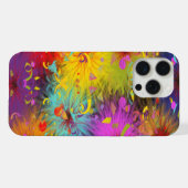 カラフルもこもこSplatと紙吹雪 iPhoneケース (裏面横)