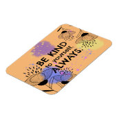 カラフルやる気を起こさせる芸術的引用文 マグネット (左側)