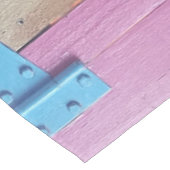 カラフルようこそ島の看板Carribean テーブルクロス (アングル)