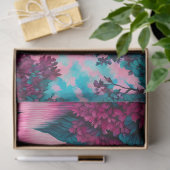 カラフルろうけつ染めフォレストアートティッシュペーパー 薄葉紙 (ギフト)