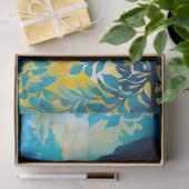 カラフルろうけつ染めフォレストアートティッシュペーパー 薄葉紙 (ギフト)