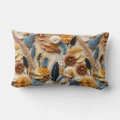 カラフルアステカインスパイア自然 ランバークッション (裏面)