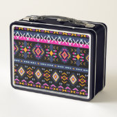 カラフルアステカ メタルランチボックス (裏面)