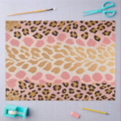 カラフルアニマルプリントアートティッシュペーパー 薄葉紙 (クラフト)