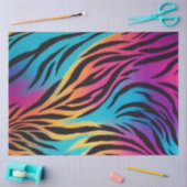 カラフルアニマルプリントアートティッシュペーパー 薄葉紙 (クラフト)