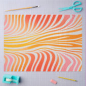 カラフルアニマルプリントアートティッシュペーパー 薄葉紙 (クラフト)