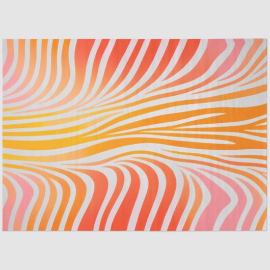 カラフルアニマルプリントアートティッシュペーパー 薄葉紙 (正面)