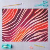 カラフルアニマルプリントアートティッシュペーパー 薄葉紙 (クラフト)