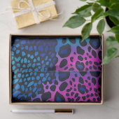 カラフルアニマルプリントアートティッシュペーパー 薄葉紙 (ギフト)