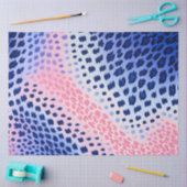 カラフルアニマルプリントアートティッシュペーパー 薄葉紙 (クラフト)