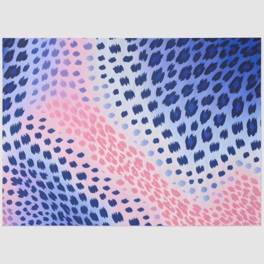 カラフルアニマルプリントアートティッシュペーパー 薄葉紙 (正面)