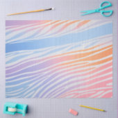 カラフルアニマルプリントアートティッシュペーパー 薄葉紙 (クラフト)