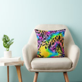 カラフルアニマルプリントパターン クッション (椅子)