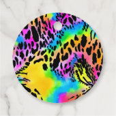 カラフルアニマルプリントパターン フェイバータグ (裏面)