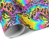 カラフルアニマルプリントパターン ラッピングペーパー (ロールコーナー)