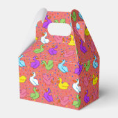 カラフルアヒルの箱 フェイバーボックス (裏面サイド)