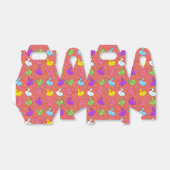 カラフルアヒルの箱 フェイバーボックス (折り畳みなし)