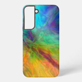カラフルアブストラクト SAMSUNG GALAXY S22+ケース