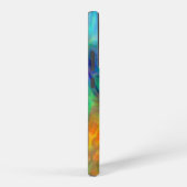 カラフルアブストラクト SAMSUNG GALAXYケース (右側面)