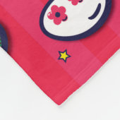 カラフルアポップ・アートのート復活祭の卵パターン フリースブランケット (角)