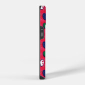 カラフルアポップ・アートのート復活祭の卵パターン iPhoneケース (右側面)