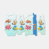 カラフルアンダーザシー子供の誕生日 フェイバーボックス (折り畳みなし)