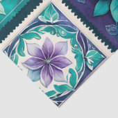 カラフルアンティークスタンプアートティッシュペーパー 薄葉紙 (詳細)