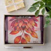 カラフルアンティークスタンプアートティッシュペーパー 薄葉紙 (ギフト)